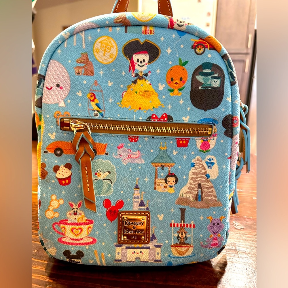Dooney and Bourke mini backpack Disney Park purse Disneyland